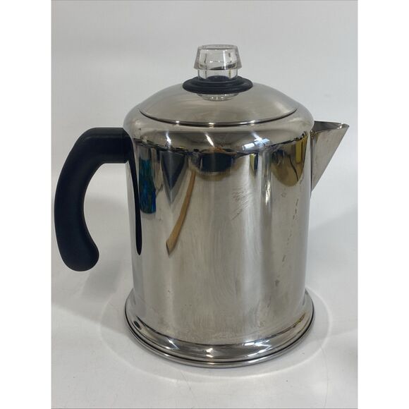Farberware Stovetop Yosemite Percolator 4-8 Cups Stainless - Picture 6 of 9